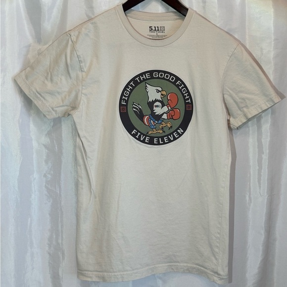 5.11 Tactical “Fight the Good Fight” Graphic Tee - Size Small - Picture 2 of 6